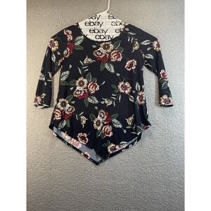 Amana‎ Multicolor 3/4 Sleeve Womens Blouse Top Size Medium
